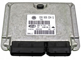 Блок управления ecu audi a2 1.4 16v 036906034q iaw4lv.z 036906034Q, Magneti Marelli