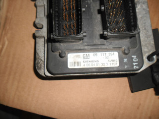 БЛОК УПРАВЛЕНИЯ БЛОК УПРАВЛЕНИЯ ДВИГАТЕЛЕМ Opel OE 09117394  09117394, 5WK91707  Siemens 