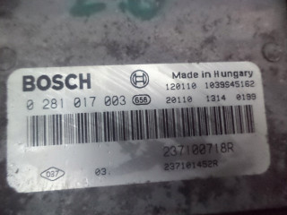 Trafic ii 2.0 dci блок управления блок управления двигателем jasło  0281017003  Renault  