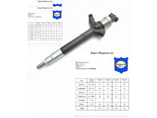 Тнвд форсунка toyota avensis 2.0d4d 23670-0r170 236700R120, 23670-0R070