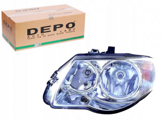 Reflektor l (h7/h9, elektryczny, с silnikiem, шкив Левый