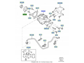 Vstřikovací čerpadlo 15.01.2008, 15012008 4M5Q9K589AD Ford Diesel