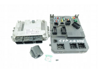 Комплект блоков управления блок управления citroen 1.6 hdi  9663268380, 0281012468 9641551180 Bosch 