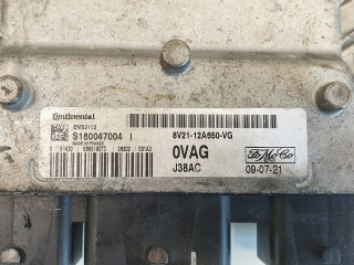 Fiesta mk7 vii 1.6 16v блок управления двигателем блок управления S180047004I, 8V21-12A650-VG Continental