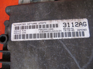 Chrysler neon ii 2 2.0 блок управления блок управления двигателем  P05293112AG, KOMPUTER    