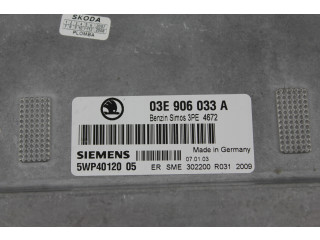 Komputer, модуль управления vwag 03e906033a 03E906033A, 5WP44305 Siemens