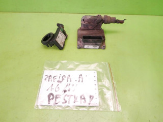 Комплект блоков управления  odpalenia opel zafira a i 1.6  09131781, 5WK4763    