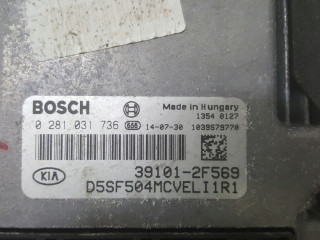 Sportage iii 2.0 crdi блок управления двигателем 14r.  39101-2F569  Kia  