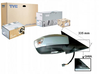 Зеркало tyc +gratisy Правое 1405040, 6M2117682LA
