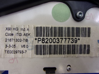 Logan 1.4 комплект start замок зажигания блок управления 8200326380 8200483732, Dacia