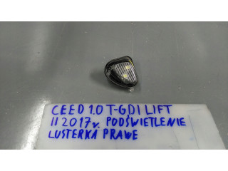 Ceed ii 12- podświetlenie зеркало prawego led prawa Kia