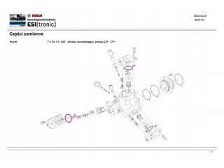 Vstřikovací čerpadlo 0445010007, 0445010009 DP Diesel