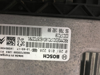 Блок управления модуль управления bsi комплект peugeot 208 1.6 ehdi  9678355980, 9678818280 9678355980 Bosch 