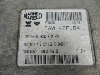 Fiat multipla 1.6 16v блок управления двигателем иммобилайзер   46823489 46823489   