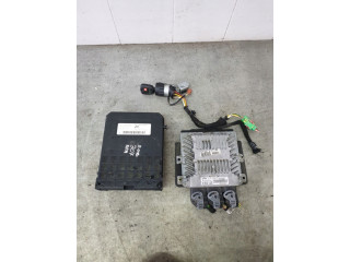 Модуль управления комплект peugeot 307 2,0 rhr 9655041480  9656061180,   Siemens 