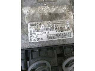 БЛОК УПРАВЛЕНИЯ КОМПЛЕКТ PEUGEOT 206 1,4HDI 0281012528 9664620780, Bosch