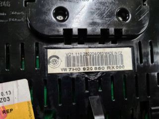 Přístrojová deska  Volkswagen     7H0920850RX 7H0920850RX