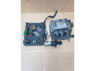 БЛОК УПРАВЛЕНИЯ КОМПЛЕКТ PEUGEOT 206 1,4HDI 0281012528 9664620780, Bosch
