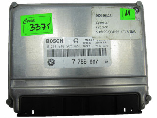 BMW E46 2.0 БЛОК УПРАВЛЕНИЯ БЛОК УПРАВЛЕНИЯ 0281010205 7786887 0281010205, Bosch