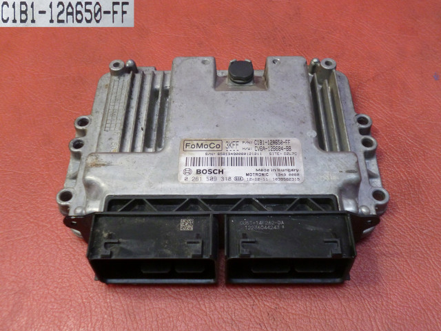 Блок управления с nr vin ford fiesta 1.0 ecoboost 2012r C1B1-12A650-FF, C1B112A650FF CV6A-12B684-BB Bosch