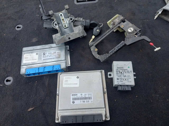 BMW E39 3,0D M57 ЗАМОК ЗАЖИГАНИЯ БЛОК УПРАВЛЕНИЯ EWS startowy  7788310    