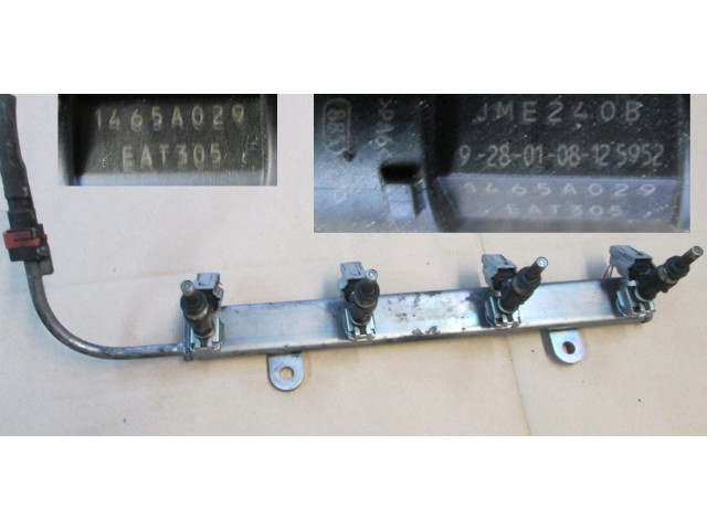 Mitsubishi lancer x viii 1.8 топливная рампа форсунки 1465A029