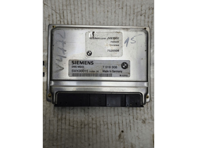 БЛОК УПРАВЛЕНИЯ BMW X5 5WK90015 7519308 5WK90015, Siemens
