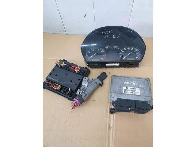 БЛОК УПРАВЛЕНИЯ КОМПЛЕКТ START FABIA 1,2 12V 03E906033A 5WP401207 Skoda
