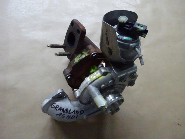 Turbodmychadlo Turbosprężarka turbina OPEL GRANDLAND 1,6 HDI 9804119380