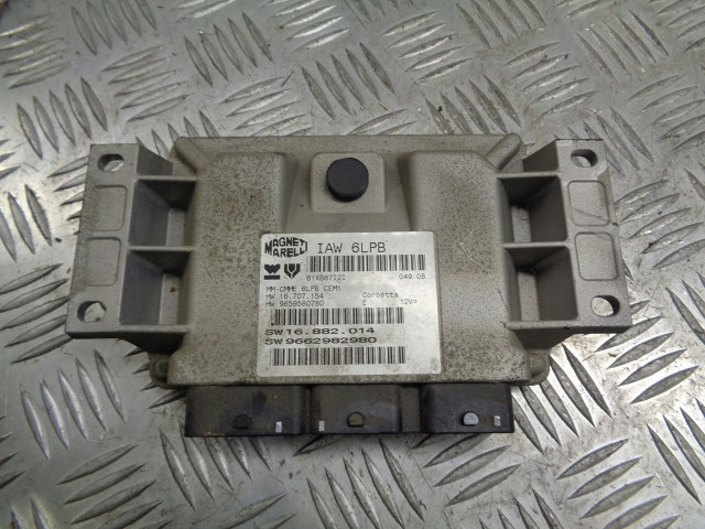 Блок управления двигателем peugeot 407 2.0 9659580780