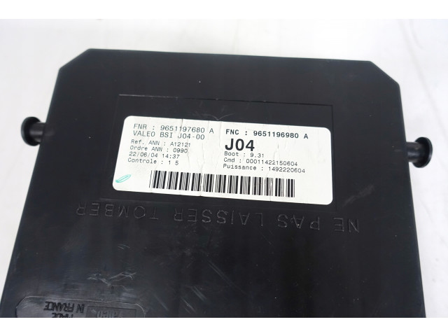 Řídící jednotka  9655334680, 9651197680A  Peugeot   