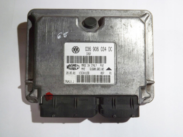 БЛОК УПРАВЛЕНИЯ БЛОК УПРАВЛЕНИЯ VW 036906034DC IAW4LV.J  IAW4LV.J,   Magneti Marelli 