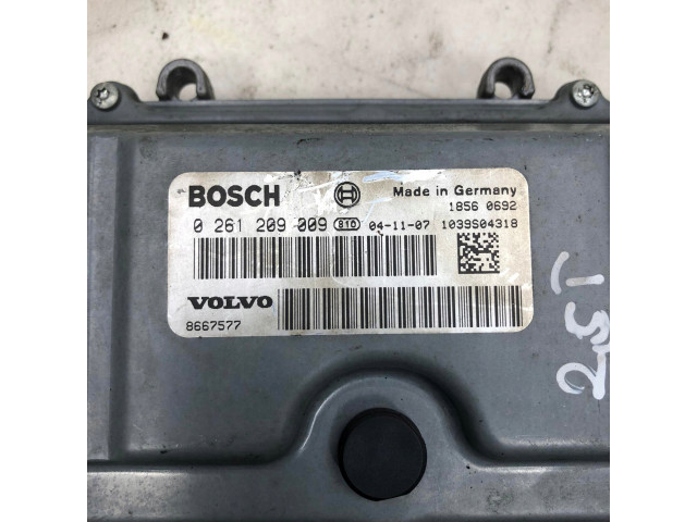 БЛОК УПРАВЛЕНИЯ БЛОК УПРАВЛЕНИЯ ДВИГАТЕЛЕМ T5 S40 II V50 C30 C70 8667577 Volvo