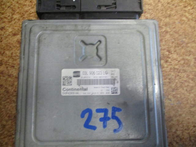 БЛОК УПРАВЛЕНИЯ ДВИГАТЕЛЕМ SEAT ALTEA 1.6 TDI 03L906023LG Continental