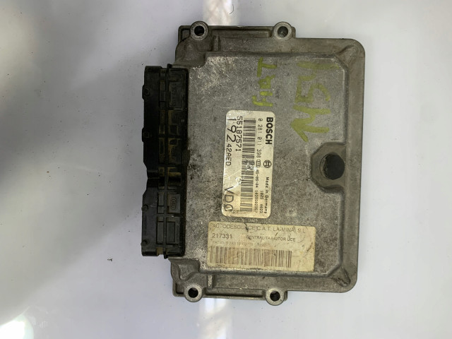БЛОК УПРАВЛЕНИЯ ДВИГАТЕЛЕМ FIAT 0281011398 55187571 55187571, Bosch