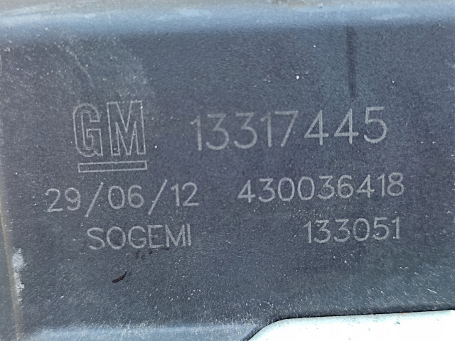 OPEL MERIVA B ZAMEK ЗАСЛОНКИ ЗАДН. 13317445