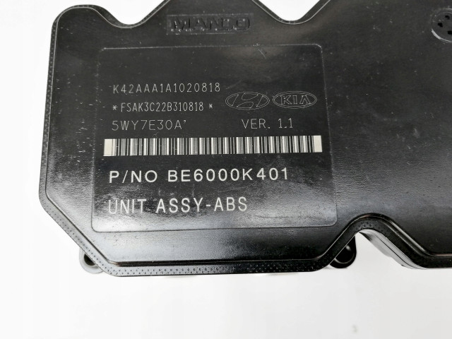 HYUNDAI I10 2012r LIFT Jednotka ABS ORYGINAŁ  5WY7E30A, 58910-0X550 58910-0X550    