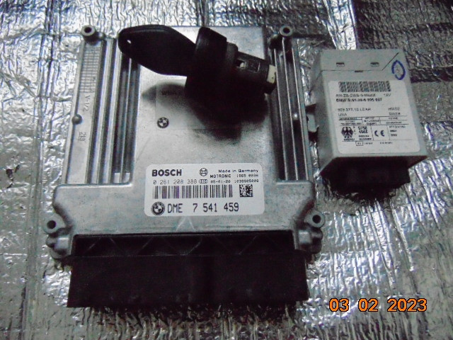 BMW E46 2.0i N46 БЛОК УПРАВЛЕНИЯ EWS КОМПЛЕКТ 7563328, 7541459