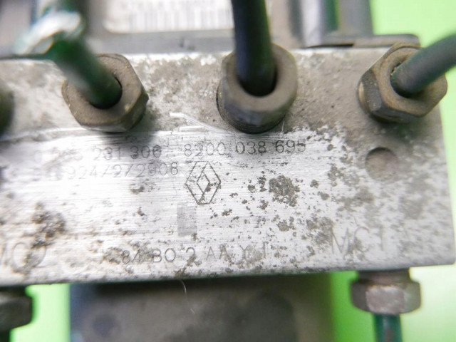 Блок абс 8200038695 renault megane ii phi 1.9 dci 8200038695, 0265231300 0265231300 Bosch