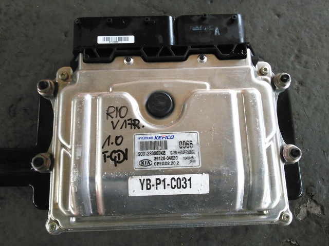 Kia rio iv v 2017-20r 1.0t блок управления 39128-04020 39128-04020, 3912804020
