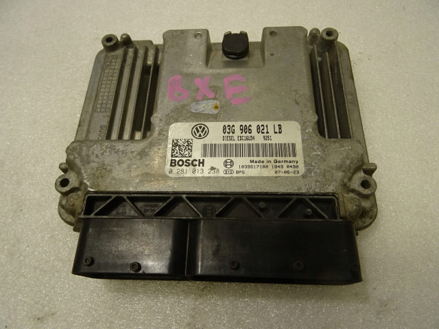 Skoda octavia ii блок управления двигателем bxe 03g906021lb