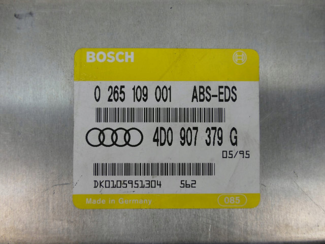 AUDI A8 D2 PRZED LIFT STEROWNIK ABS MODUŁ KOMPUTER  4D0907379G 4D0907379G    