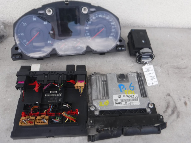 Блок управления комплект vw passat b6 03g906021nk 03G906021NK, 03G906021NK. -