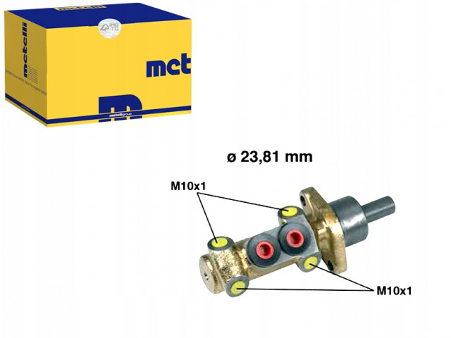 Тормозной цилиндр vw transporter iv 2.5 tdi (70xa) 7200918, 7M1611019 7200918 Metelli