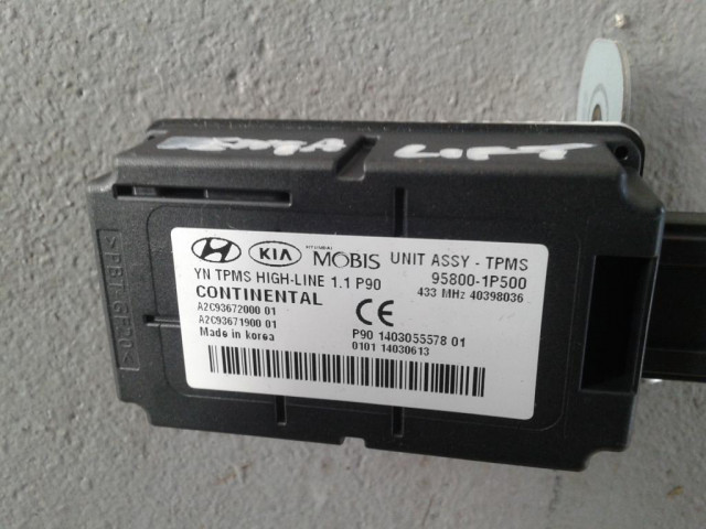 Kia venga датчик модуль управления 95800-1p500 95800-1P500, 958001P500