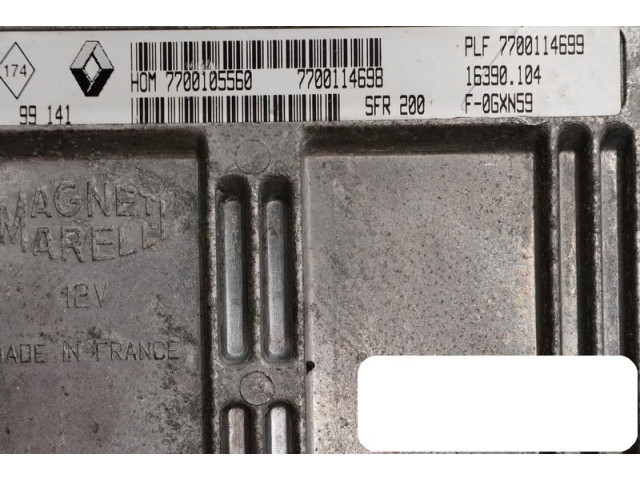 Блок управления renault twingo hom7700105560 7700114698  7700105560,    