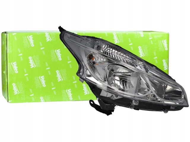 Lampa reflektor правое peugeot 208 12-19