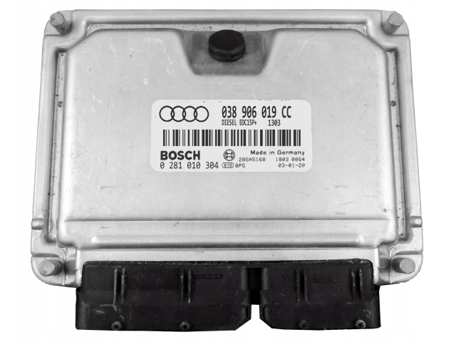 Модуль управления audi a4 1.9tdi 0281010304 038906019cc 0281010304, Bosch
