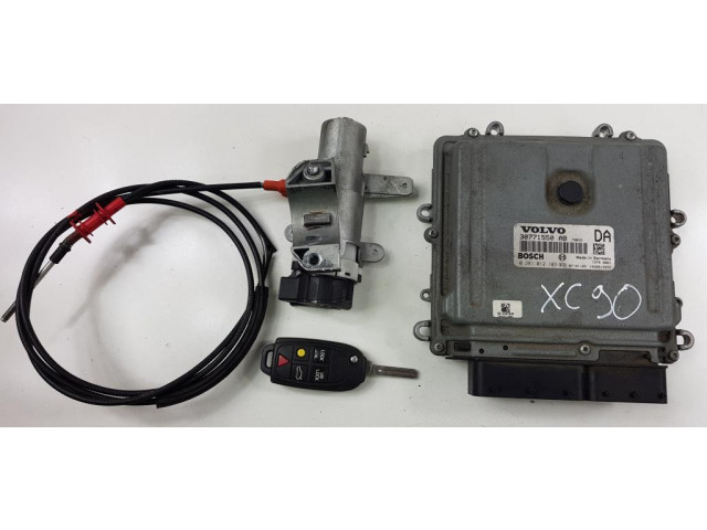 Блок управления двигателем volvo xc 90 2.4 d5 30771550 ab      