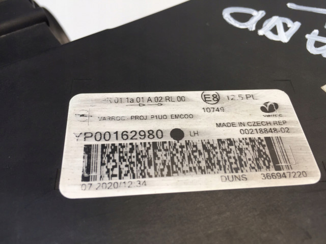Přední světlo YP00162980 YP00162980 Opel